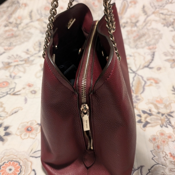 Kate Spade Burgundy Satchel and Wallet Set - Picture 7 of 16